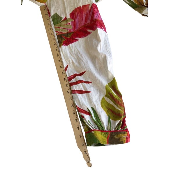 FARM Rio Spring Forest Jumpsuit One Piece Long Sleeves Multicolor Size XS - Picture 9 of 13